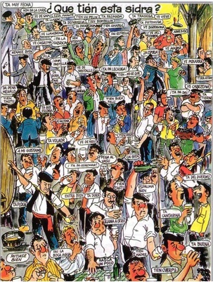 Escanciador Columna Comic Sidreria